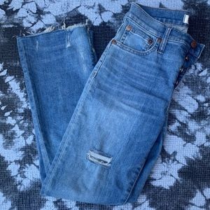 Madewell bottom flared jeans *price is set*